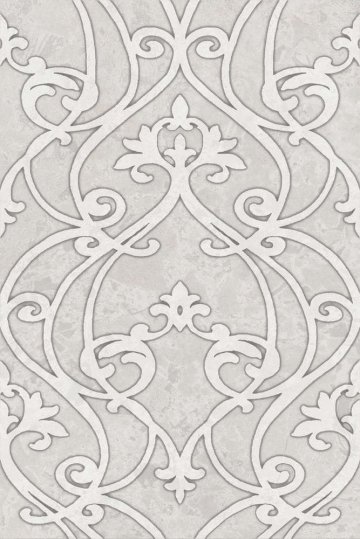 Карвинг 60x60 Ферони Kerama Marazzi: Декор настенный Ферони Серый Матовый 20x30