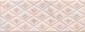 Карвинг 60x60 Флораль Kerama Marazzi: Декор настенный Флораль Dec. Ромб