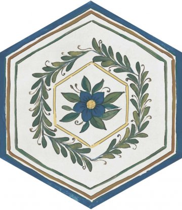 Карвинг 60x60 Флорентина Kerama Marazzi: Декор настенный Флорентина 1 Глянцевый 20x23.1