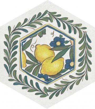 Карвинг 60x60 Флорентина Kerama Marazzi: Декор настенный Флорентина 2 Глянцевый 20x23.1