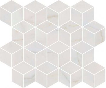 Карвинг 60x60 Греппи Kerama Marazzi: Мозаика Греппи Белый мозаичный