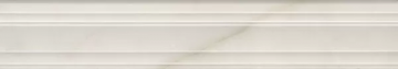 Карвинг 60x60 Греппи Kerama Marazzi: Бордюр Багет Греппи белый глянцевый