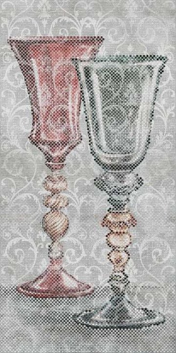 Карвинг 60x60 Испанский Пэчворк Kerama Marazzi: Плитка напольная Испанский Пэчворк Бокалы