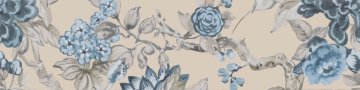 Карвинг 60x60 Жардим Kerama Marazzi: Бордюр настенный Жардим 2 Обрезной 30х7.2
