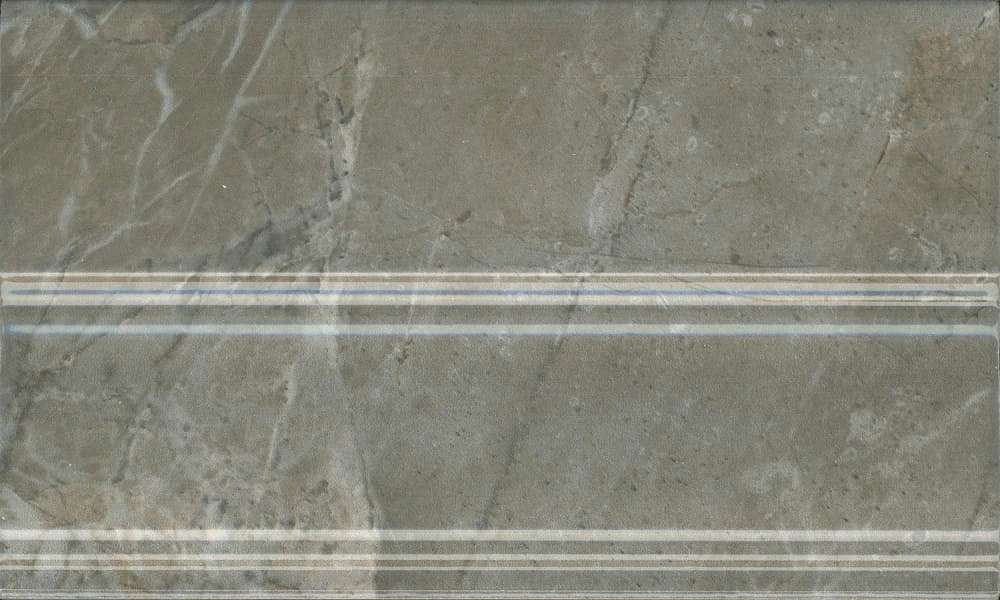 Элемент Плинтус Кантата серый глянцевый коллекции Кантата Kerama Marazzi