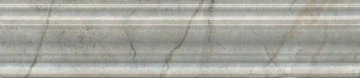 Карвинг 60x60 Кантата Kerama Marazzi: Бордюр настенный Кантата Багет Серый Светлый Глянцевый 25x5.5x1.8