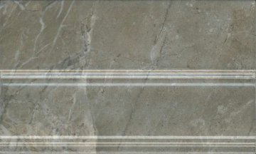 Карвинг 60x60 Кантата Kerama Marazzi: Плинтус Кантата серый глянцевый