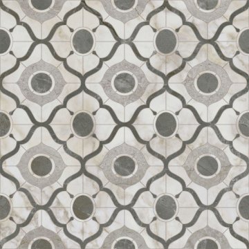 Карвинг 60x60 Кантата Kerama Marazzi: Декор Кантата Матовый 40.2x40.2