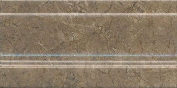 Карвинг 60x60 Каприччо Kerama Marazzi: Плинтус Каприччо коричневый глянцевый