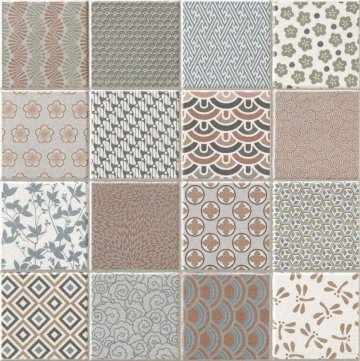 Карвинг 60x60 Kimono (Кимоно) Realonda Ceramica: Mix