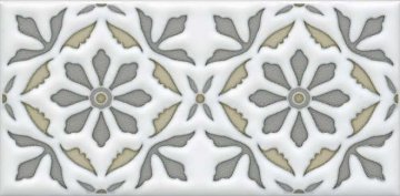 Карвинг 60x60 Клемансо Kerama Marazzi: Декор настенный Клемансо Dec. Орнамент 2 15x7.4