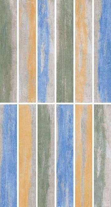 Керамогранит Колор Вуд Kerama Marazzi: Колор Вуд Микс обрезной