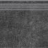 Матовый : Королевская дорога Черная Обрезная 30х60x9