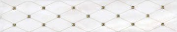 Карвинг 60x60 Летний сад Kerama Marazzi: Бордюр настенный Летний сад Светлый Б5,7х30
