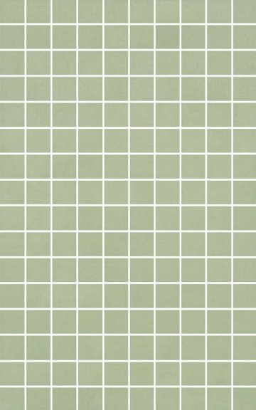 Карвинг 60x60 Левада Kerama Marazzi: Декор настенный Левада Мозаичный Зеленый Светлый Глянцевый 25х40