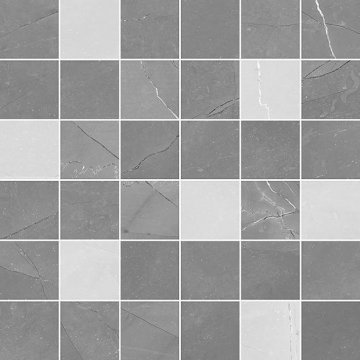 Карвинг 60x60 Лима (Lima) Laparet: Лима Мозаика серая