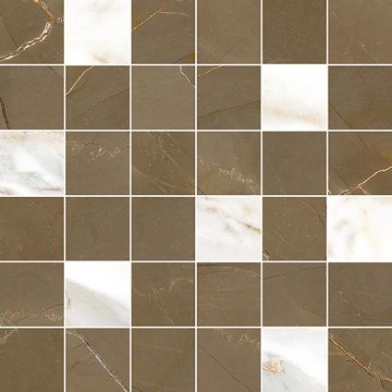 Карвинг 60x60 Лима (Lima) Laparet: Лима Мозаика коричневая