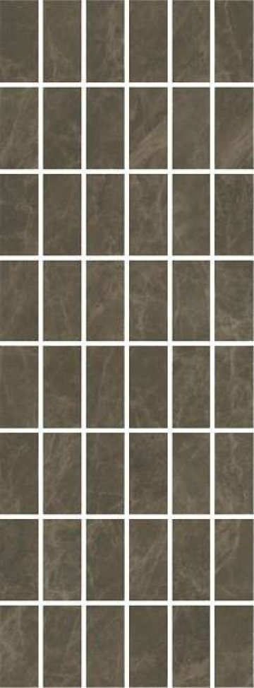 Карвинг 60x60 Лирия Kerama Marazzi: Мозаика Лирия Коричневый мозаичный