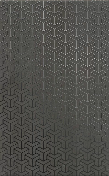 Карвинг 60x60 Ломбардиа Kerama Marazzi: Декор настенный Ломбардиа Dec. антрацит