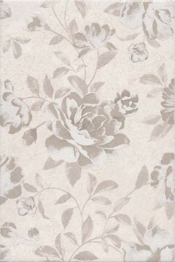 Карвинг 60x60 Лютеция Kerama Marazzi: Декор настенный Лютеция Dec. Цветы беж 20x30
