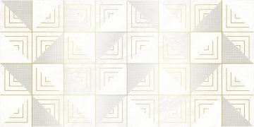 Карвинг 60x60 Мания (Mania) Laparet: Мания Декор белый