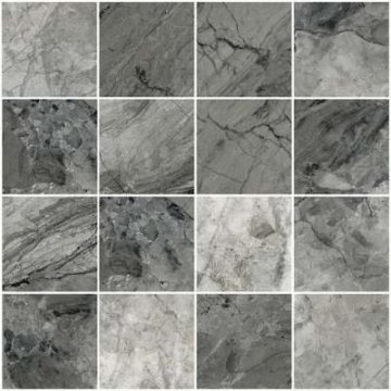 Карвинг 60x60 МарблСэт (MarbleSet) Vitra: Мозаика МарблСэт Иллюжн Темно-серый