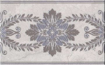 Карвинг 60x60 Мармион Kerama Marazzi: Декор настенный Мармион Узор светлый Д40,25