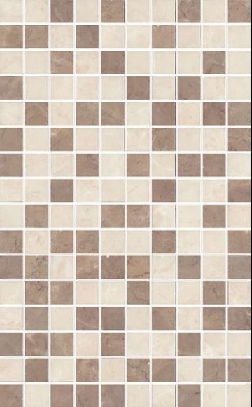 Карвинг 60x60 Мармион Kerama Marazzi: Декор настенный Мармион Беж мозаичный В