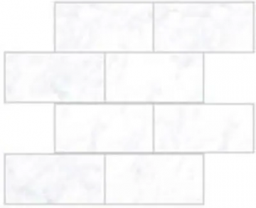 Карвинг 60x60 Мармори (Marmori) Vitra: Мозаика Мармори Каррара Белый