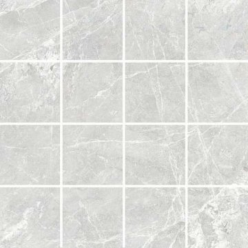 Карвинг 60x60 Мармостоун (Marmostone) Vitra: Мозаика Мармостоун Светло-серая