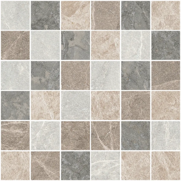 Карвинг 60x60 Мармостоун (Marmostone) Vitra: Мозаика Мармостоун Микс