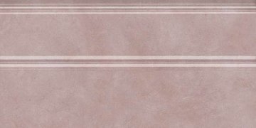 Карвинг 60x60 Марсо Kerama Marazzi: Плинтус Марсо Zoc. Розовый обрезной 30х15