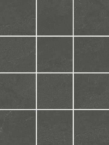 Карвинг 60x60 Матрикс Kerama Marazzi: Матрикс Антрацит Полотно из 12 частей 9.8х9.8