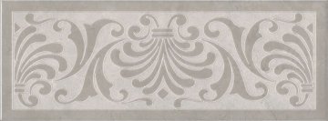 Карвинг 60x60 Монсанту Kerama Marazzi: Декор настенный Монсанту 1 Серый Светлый
