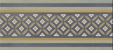 Карвинг 60x60 Монтальбано Kerama Marazzi: Бордюр настенный Монтальбано 2 Матовый 15x6.7