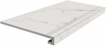 Карвинг 60x60 Монте Тиберио Kerama Marazzi: Ступень клеёная Монте Тиберио бежевый светлый лаппатированный 33х80