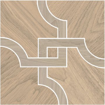 Карвинг 60x60 Монтиони Kerama Marazzi: Декор Монтиони Наборный Матовый Натуральный 2 30x30