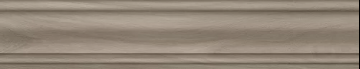 Карвинг 60x60 Монтиони Kerama Marazzi: Плинтус Монтиони коричневый светлый матовый 39,6х8