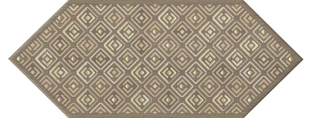 Элемент Декор настенный Монтиш 1 Бежевый коллекции Монтиш Kerama Marazzi