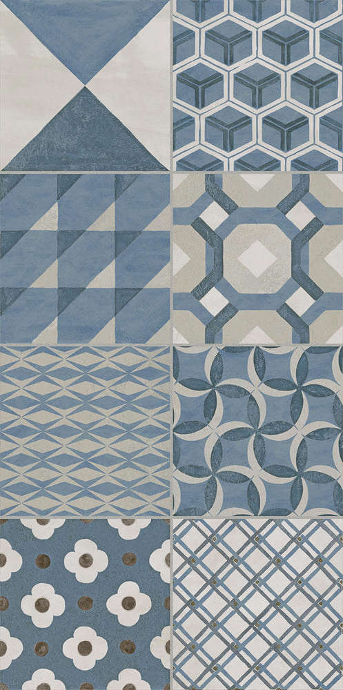 Элемент Декор настенный Онда 4 Матовый Обрезной коллекции Онда Kerama Marazzi