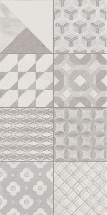 Карвинг 60x60 Онда Kerama Marazzi: Декор настенный Онда 1 Матовый Обрезной