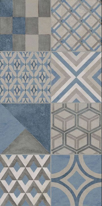 Карвинг 60x60 Онда Kerama Marazzi: Декор настенный Онда 3 Матовый Обрезной