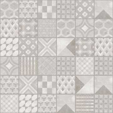 Карвинг 60x60 Онда Kerama Marazzi: Мозаика Онда 1 Мозаичный