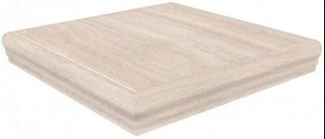 Карвинг 60x60 Пантеон Kerama Marazzi: Пантеон Беж правая угловая