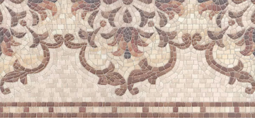 Карвинг 60x60 Пантеон Kerama Marazzi: Декор Пантеон Ковер бордюр Лаппатированный 19,6