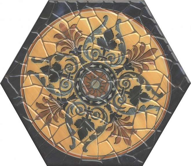 Элемент Декор Парк Гуэля Флора A385 коллекции Парк Гуэля Kerama Marazzi