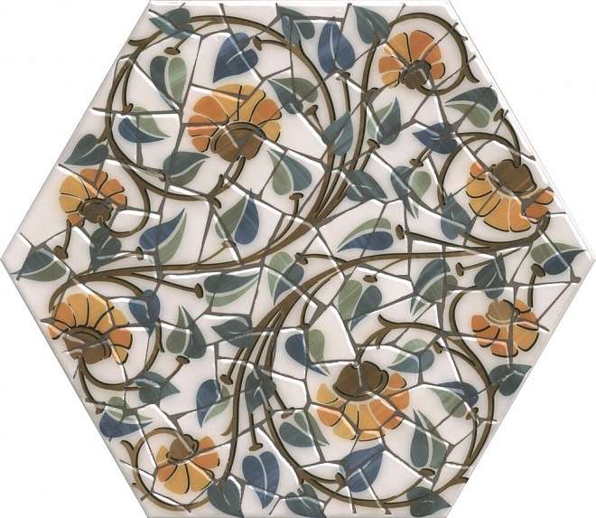 Элемент Декор Парк Гуэля Флора A386 коллекции Парк Гуэля Kerama Marazzi