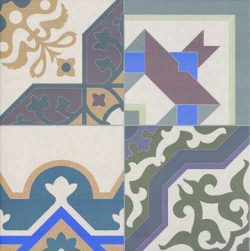 Карвинг 60x60 Patchwork (Пэчворк) Realonda Ceramica: Mix
