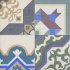 Матовый 40x40 : Mix