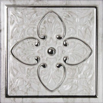 Карвинг 60x60 Petra (Петра) Monopole: Dec Armonia Brillo Bisel Silver A